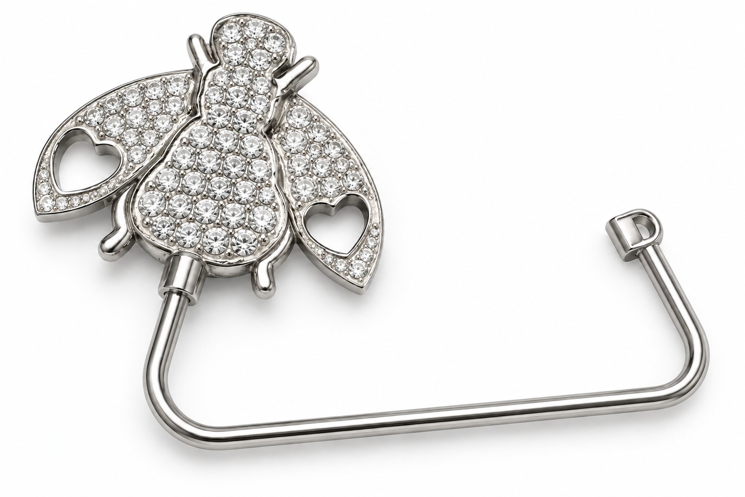 The Crystal Bee handbag hook